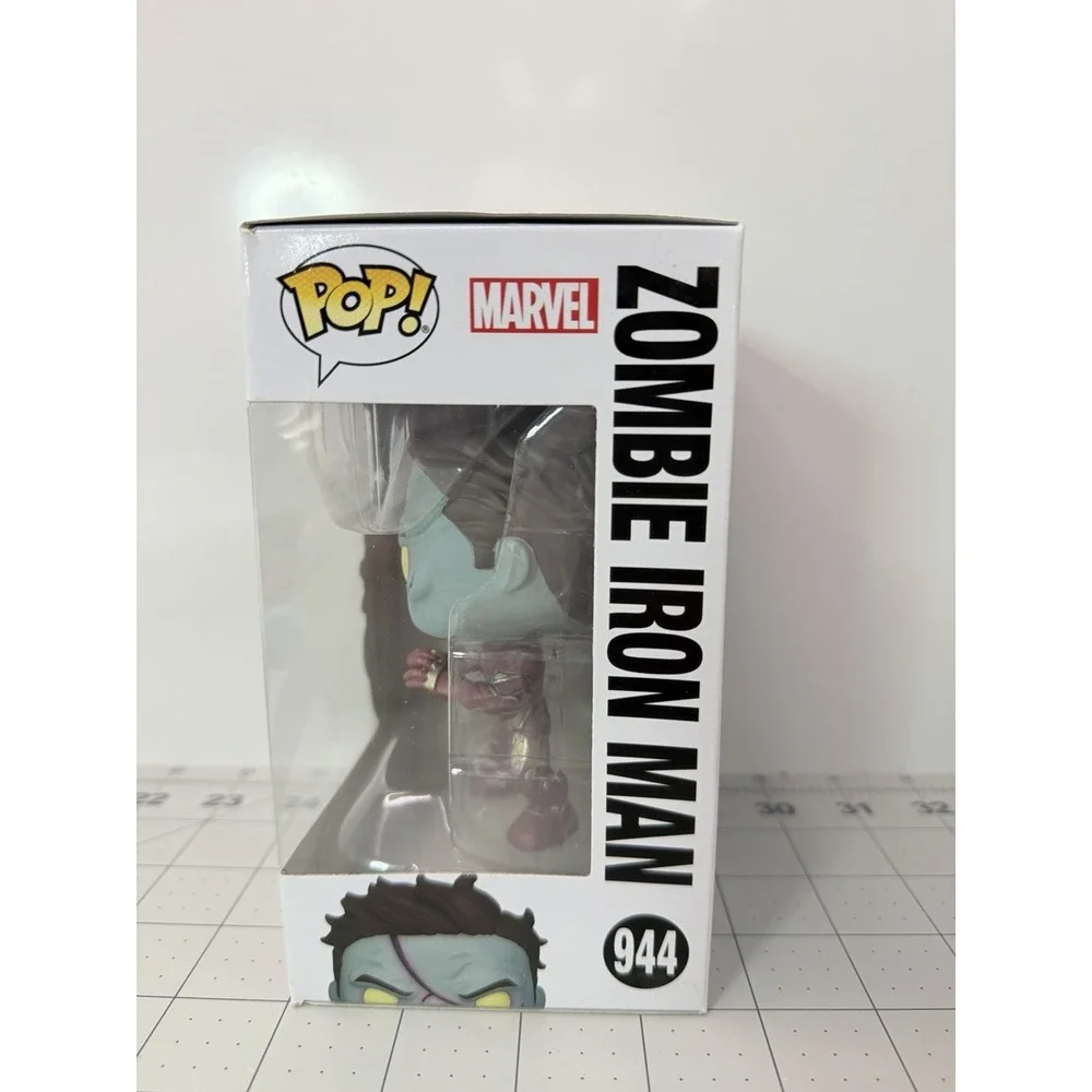 Funko‎ Pop Marvel What If Zombie Iron Man #944 Bobble-Head Vinyl Figure New